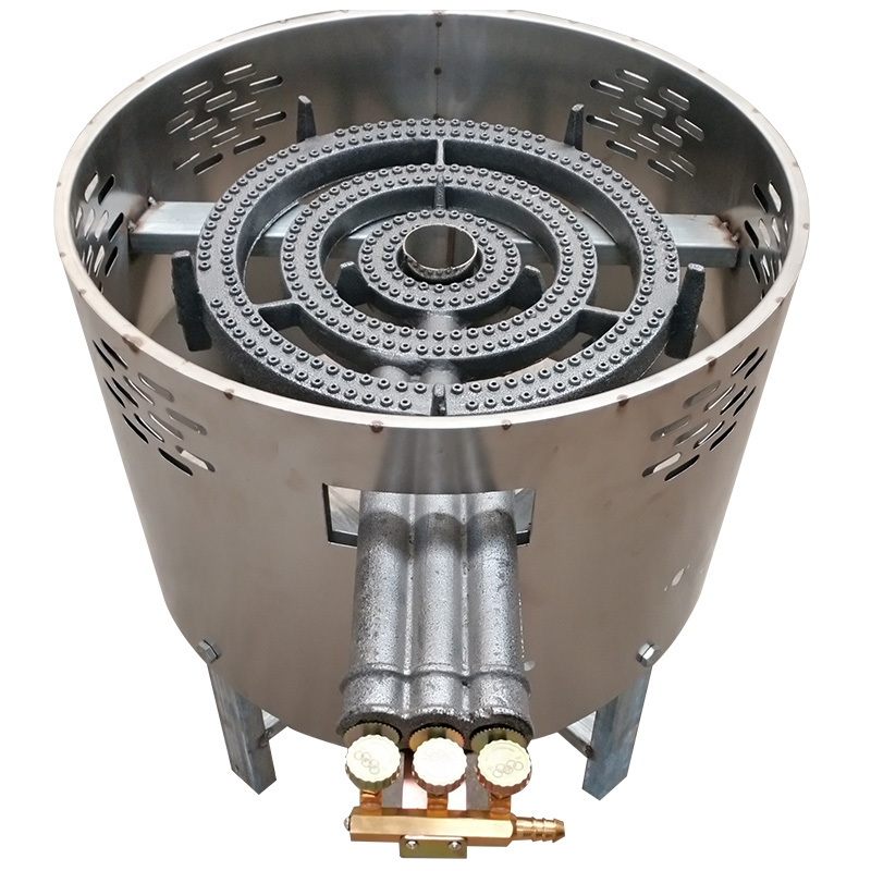 旋转生煎炉子 摆摊妖怪煎包炉子商用 煎饼果子燃气炉 生煎专用炉 套餐