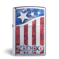 原装正品zippo打火机正版 彩印美国星条旗29095 美国原装 版zippo 男士zppo正品