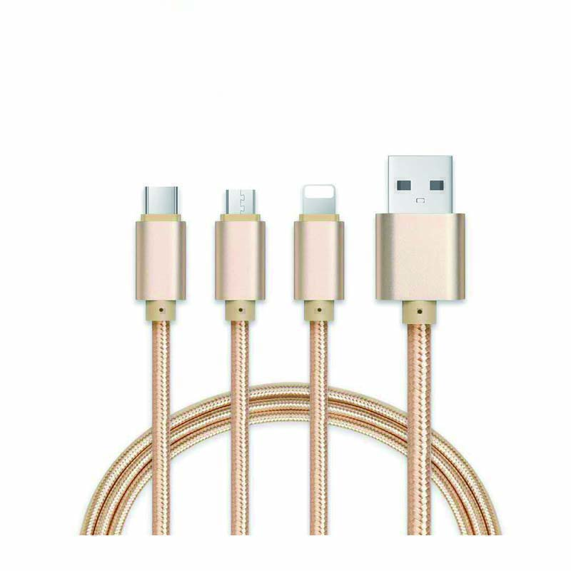 三合一数据线电源线高清大图