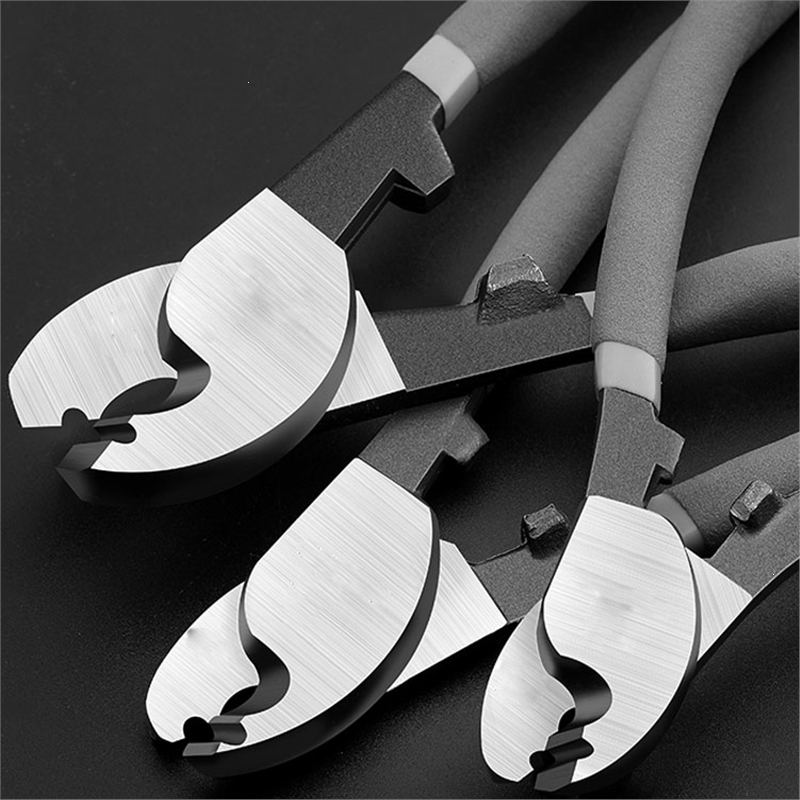 闪电客电缆剪剪线钳断线钳电工剪6寸进口线缆剪电线专用多功能手动