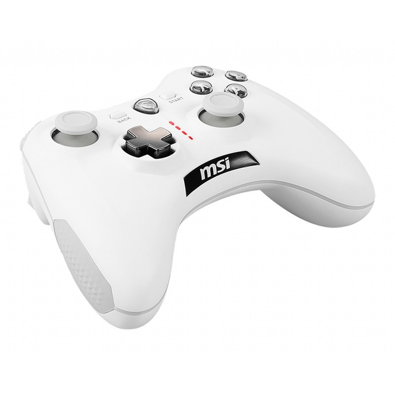 微星(MSI)GC30 V2 白色 有线无线双模游戏手柄pc电脑版steam电视家用usb猎人物语赛博朋克怪物实况足球