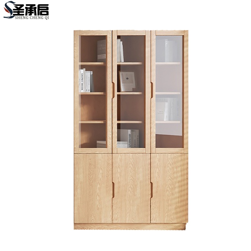 圣承启 落地书柜 三门台高清大图