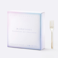 好利来蒲公英空气巧克力松露巧克力生巧克力礼盒黑巧克力\送钢叉抹茶味