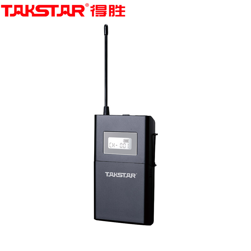 得胜(TAKSTAR)X4主机UHF无线一拖四(含领夹式无线话筒*2+无线鹅颈话筒*2) GD