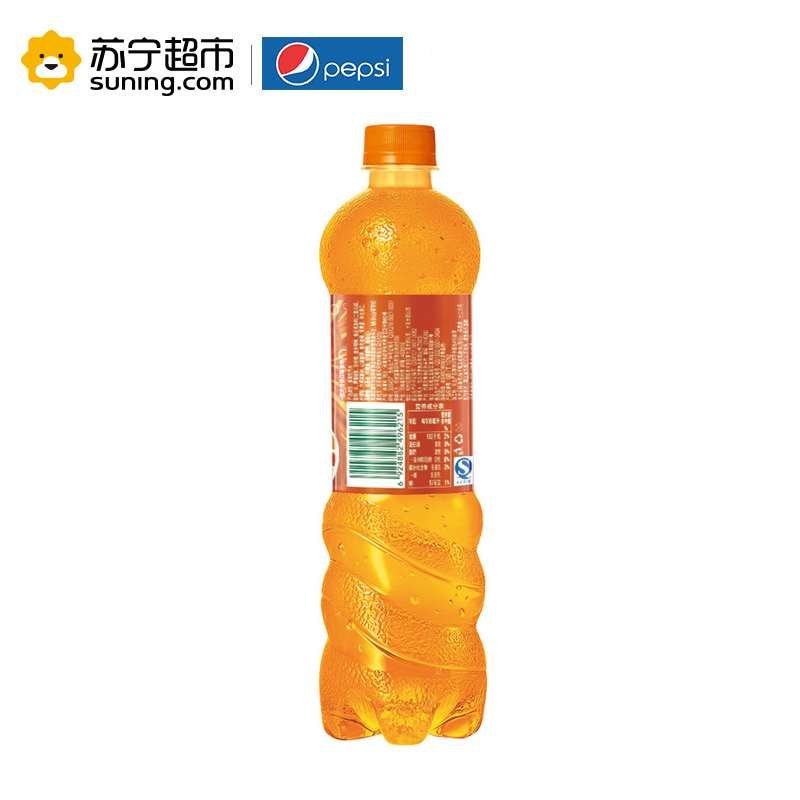 美年达橙味汽水 600ml