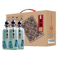 年份潭酒2011 酱香型白酒53度坤沙陈年老酒 收藏送礼整箱500ml*3礼盒装
