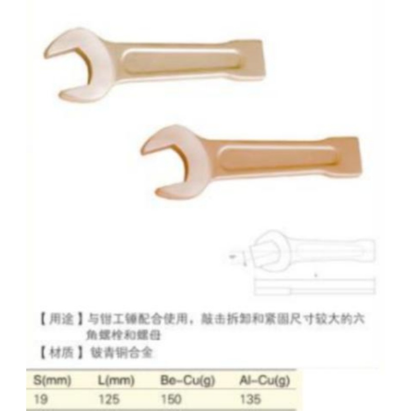 四凯 敲击呆扳手 SK-OS-074 把高清大图