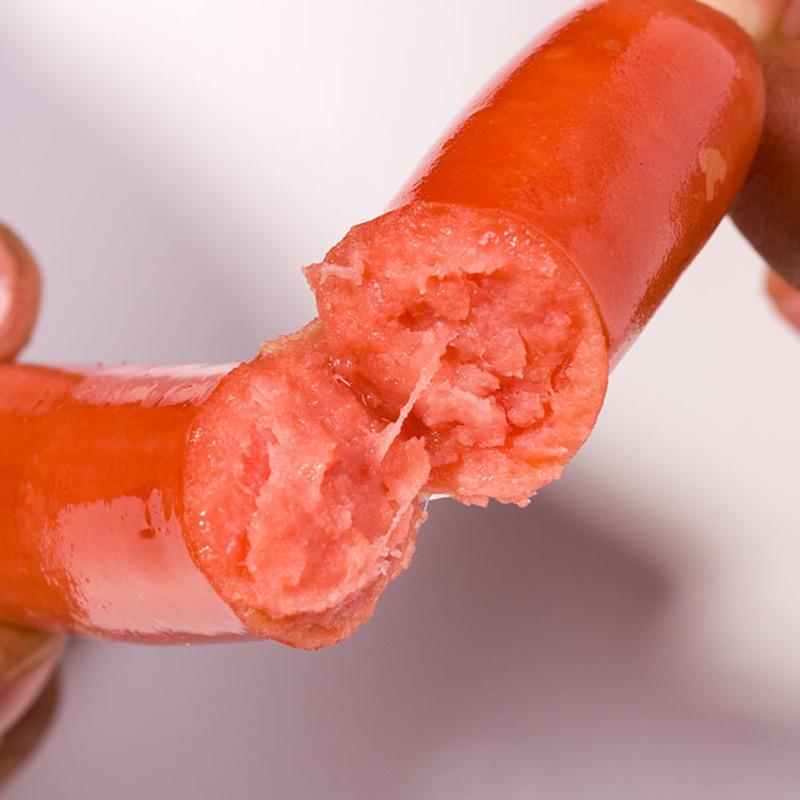 热狗香肠台湾风味烤肠2000克(50根)手抓饼肠批发烧烤肠脆皮烤肠 脆骨