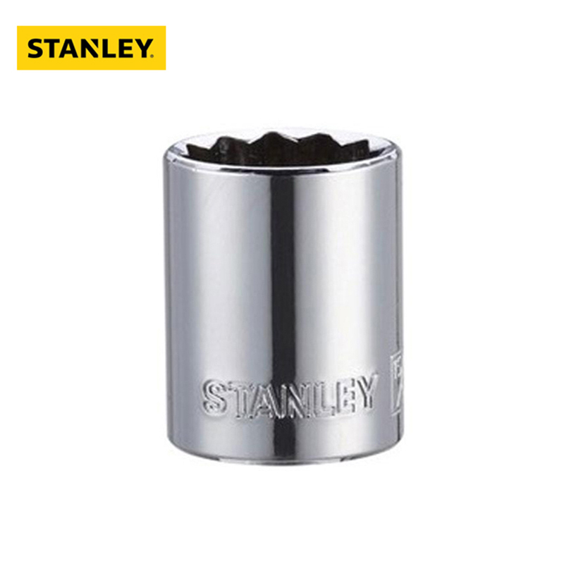 史丹利(Stanley)12.5MM系列公制6角标准套筒22mm 86-522-1-22