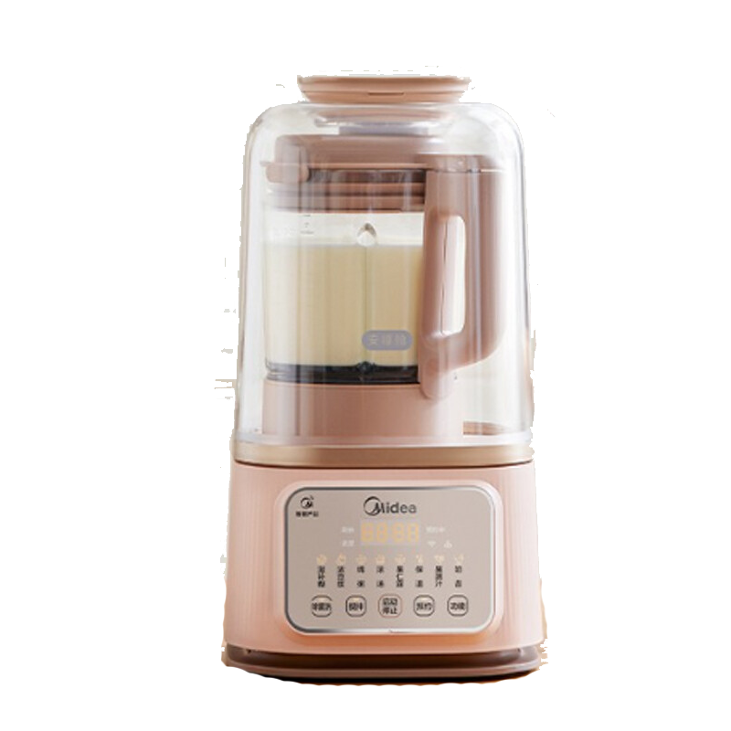 美的midea破壁机家用豆浆机低音安睡智能辅食机隔音罩降噪料理机榨汁