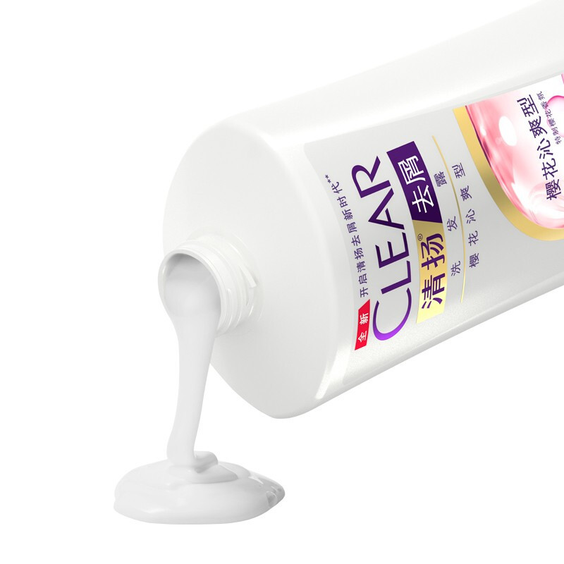清扬(CLEAR)洗发水 樱花沁爽 樱花露香水润型 去屑洗发露720g(新老包装随机发)