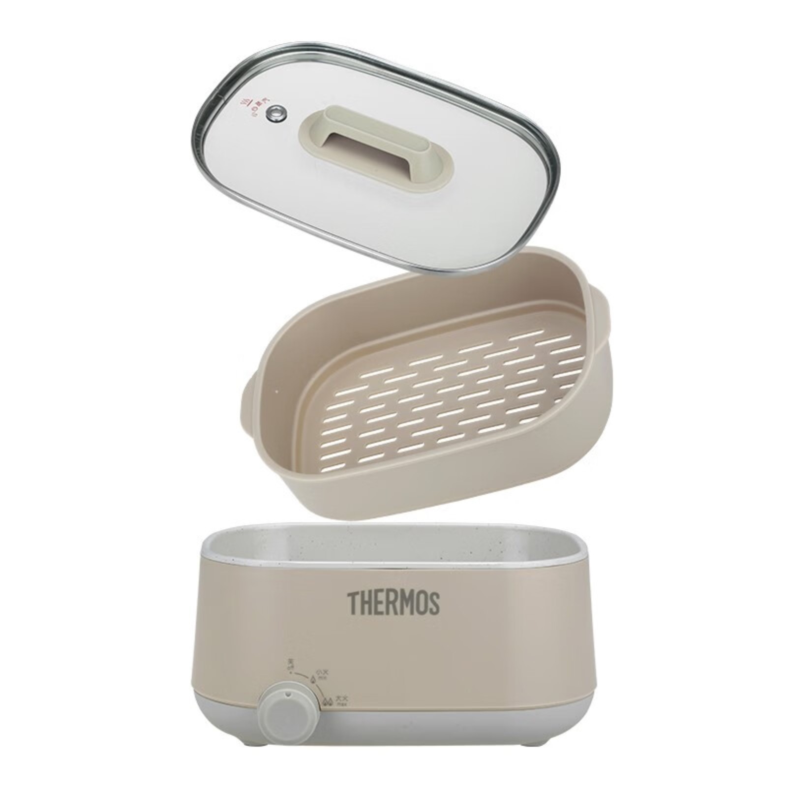 膳魔师(THERMOS)多功能电煮锅 EHA-4322A-M高清大图