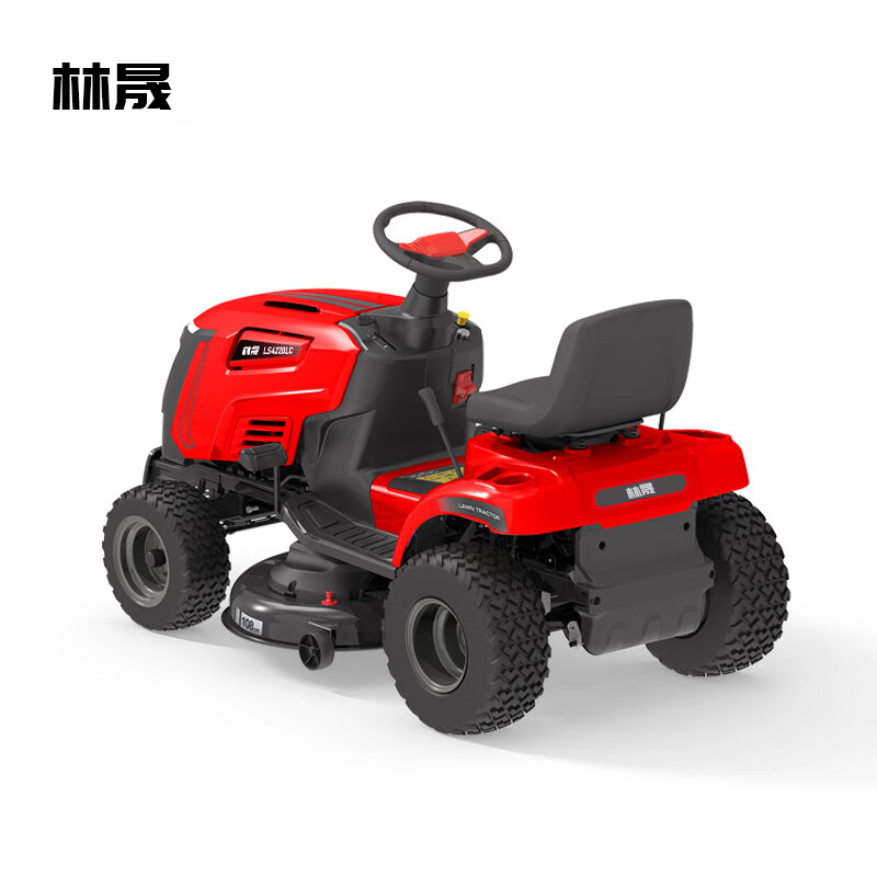 林晟坐骑式割草机汽油机草坪修剪机除草机四冲程骑乘式草坪车LS4220LC高清大图