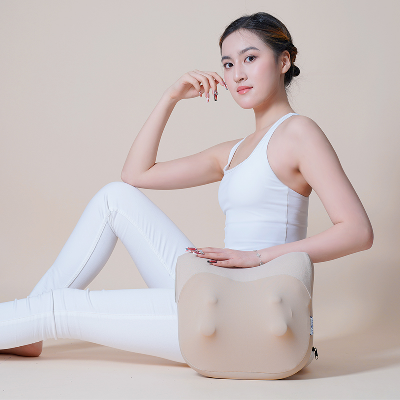 摩飞 按摩靠垫 MR7006-A米色(精灵枕)高清大图