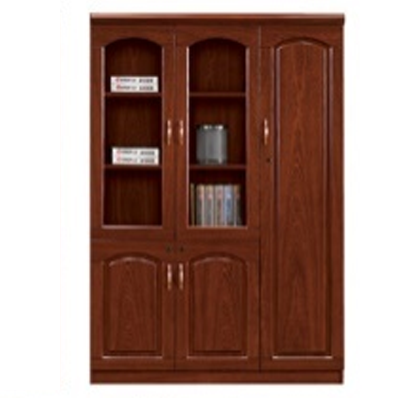 大央文件柜ST-103右 1350W*420D*2000H 书架落地置物架客厅家用靠墙收纳柜子储物柜办公室文件柜简易书