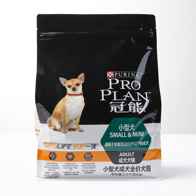 冠能小型犬成年期全价犬粮狗干粮2.5kg冠能狗粮小型犬成犬泰迪贵宾比熊法斗吉娃娃雪纳瑞通用狗粮