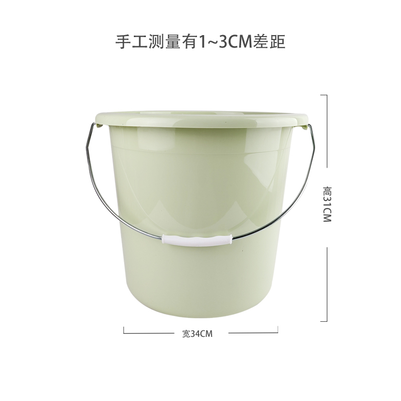 港迪豪圆桶加厚手提大号塑料清洁水桶5个装 ST-3431A/件
