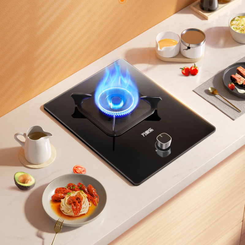 万家乐ay1烈火4.5kw燃气灶家用厨房单灶台式嵌入式煤气灶液化气