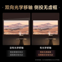 极米RS 20 Pro Max 家用投影仪 全新三色激光变焦移轴高刷投影 大师镜头 智能影院 4K超清