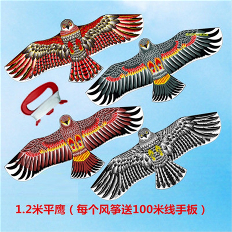 老鹰风筝吓鸟风筝闪电客鹰风筝儿童卡通风筝凤凰风筝视频
