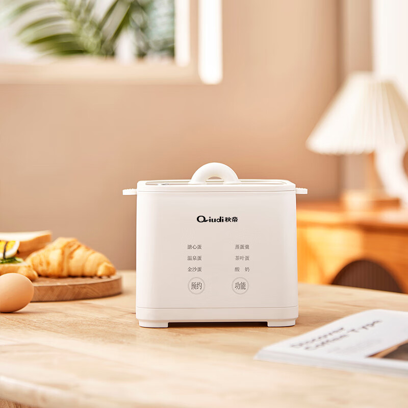 秋帝多功能智能煮蛋器SE-128高效快速煮蛋健康早餐必备创意设计高清大图