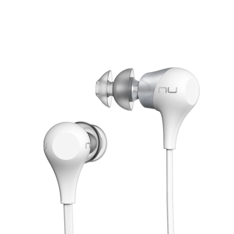 Nuforce BELite3无线蓝牙耳机入耳式音乐耳机耳塞式重低音轻巧 晨曦白