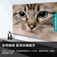 海信（Hisense）电视旗舰店HZ55E52D 55英寸彩电 AI声控运动防抖超薄无边全面屏4K超高清 大屏智能液晶
