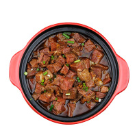 【两袋装】谷言酱香牛肉煲 加热即食 火锅底料 生鲜半成品菜 410g*2 820g袋装中式熟食