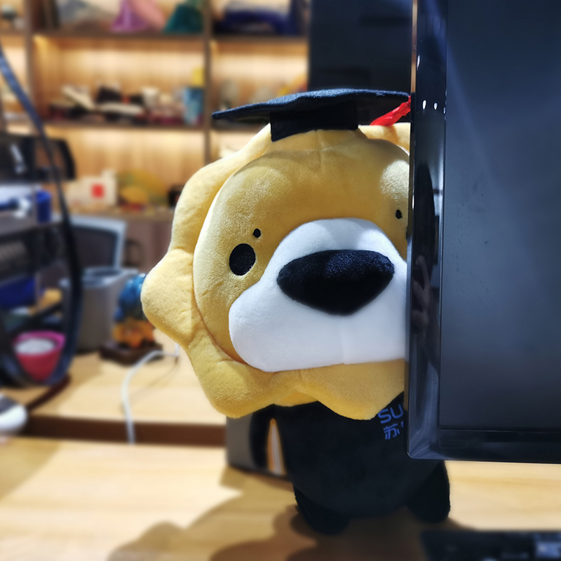 苏宁极物 苏宁大学大公仔
