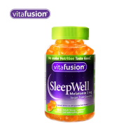 美国 Vitafusion褪黑素安瓶sleepwell软糖褪黑素咀嚼60粒膳食营养补充剂23年5月到期