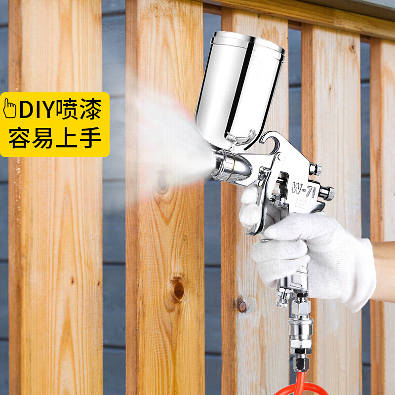 BONJEAN喷胶 w-71气动喷漆汽车钣金家具乳胶漆喷漆喷涂工具油漆喷高清大图