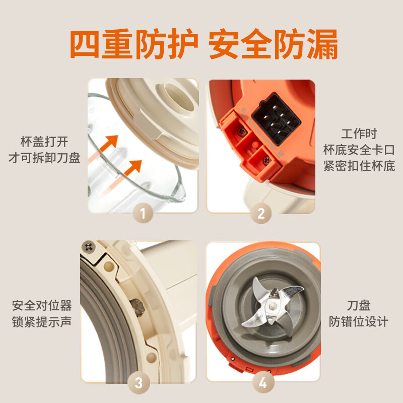 九阳(Joyoung)破壁机家用豆浆机1.75L大容量可拆洗榨汁机全自动免煮五谷杂粮料理机L18-P370