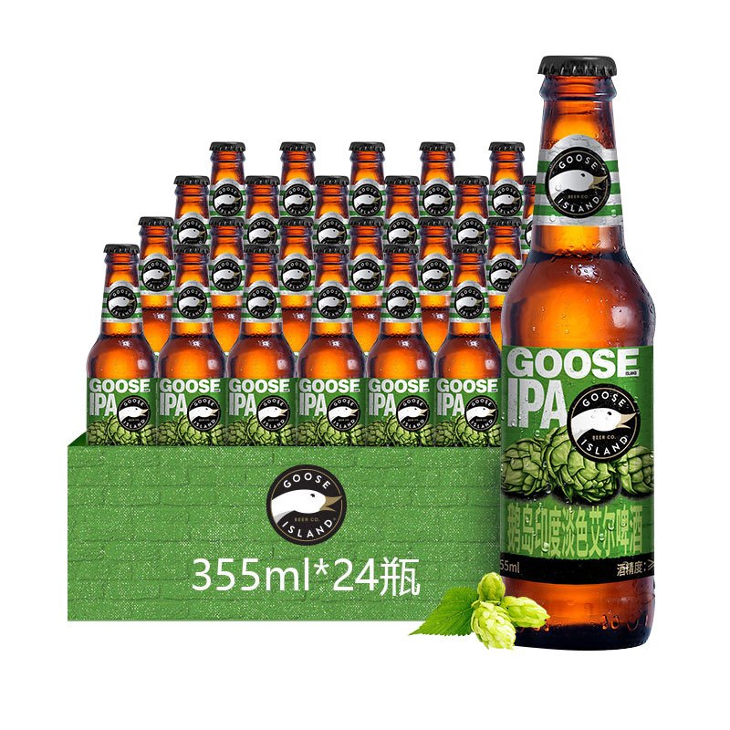 鹅岛(GOOSE ISLAND)印度淡色艾尔精酿啤酒355mlx24瓶