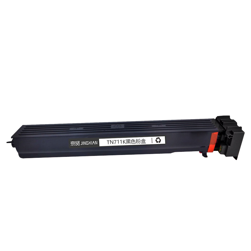 京贤TN711K黑色粉盒适用柯美bizhub C754/C654一支