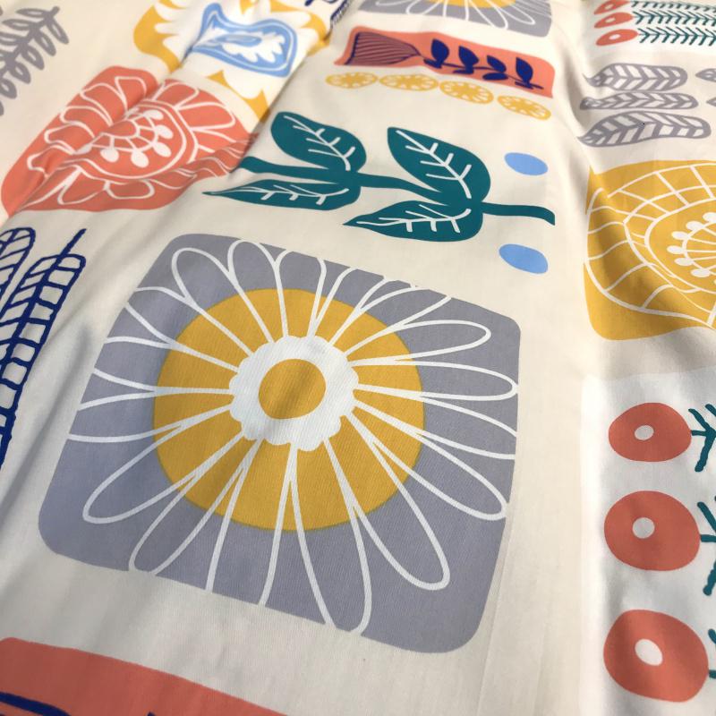 美帮汇公主风全棉床上用品床四件套100少女心田园复古全棉床单被套高清大图