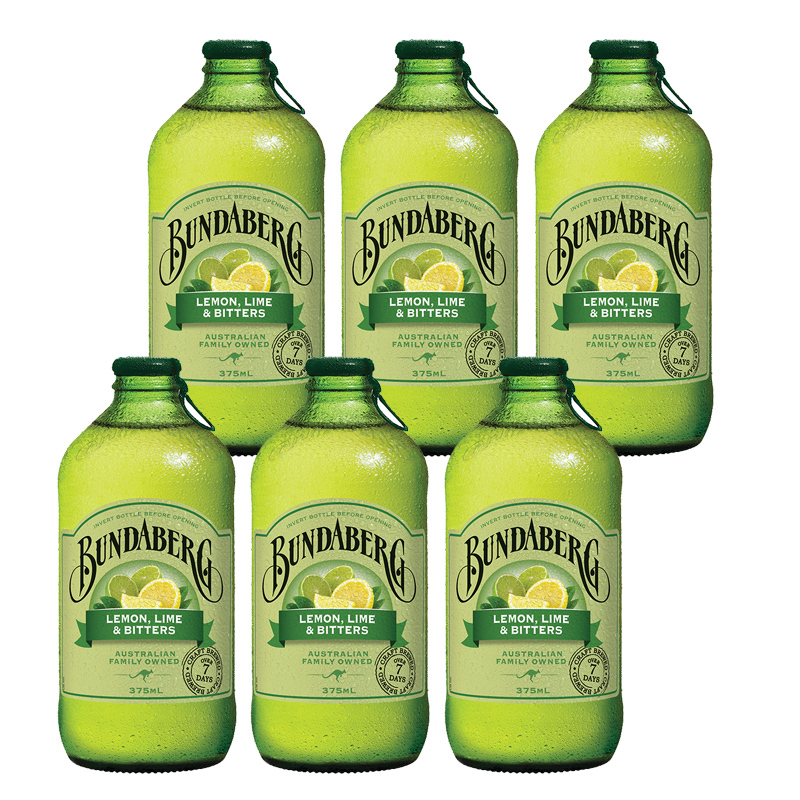 宾得宝含气水果饮料宾得宝含气青柠汁饮料375ml6瓶zx