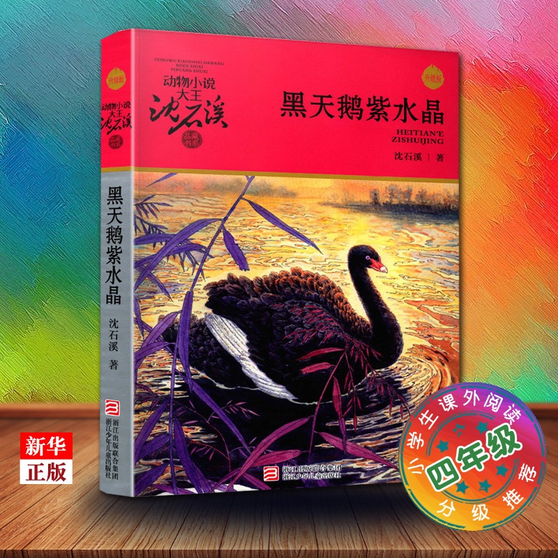 [正版]黑天鹅紫水晶(升级版)/动物小说大王沈石溪品藏书系 四年*课外阅读书目 小学生儿童文学 课外读物书籍 书高清大图