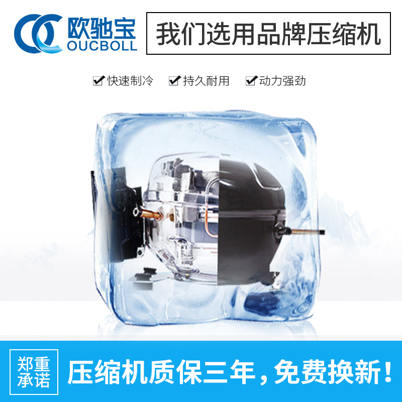 欧驰宝(OUCBOLL)专注商用 1368升大容量 冰柜 商用冷柜大冰柜 冷藏冷冻卧式冷柜 顶开门冷柜
