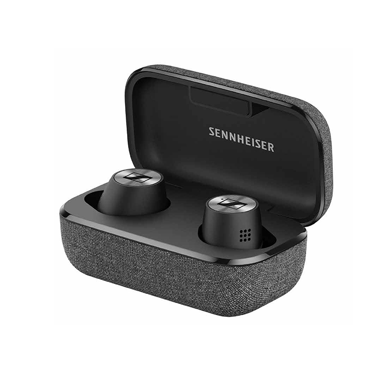 森海塞尔（Sennheiser）木馒头真无线2代 （黑色） 无线蓝牙入耳式运动音乐耳机