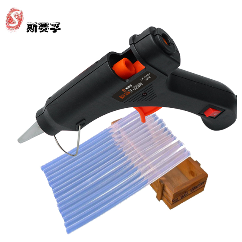 斯赛孚SF-JQ100W热熔胶枪胶水枪(含11mm*190mm胶棒10根)5套起订