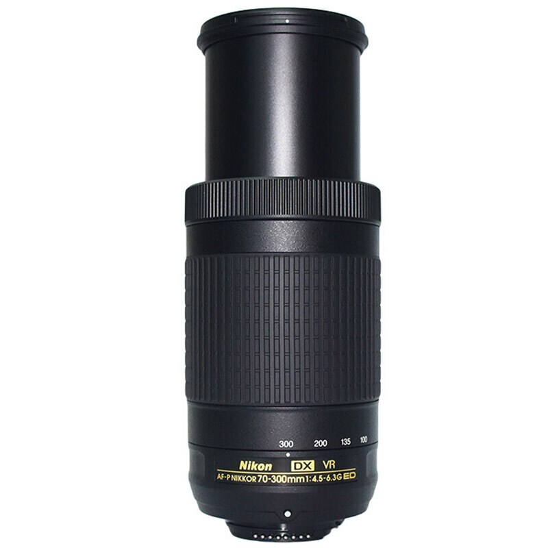 尼康(Nikon) AF-P DX 尼克尔 70-300mm f/4.5-6.3G ED VR 新品长焦变焦镜头