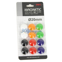 得力7824磁钉φ20mm(混)【12个/卡】