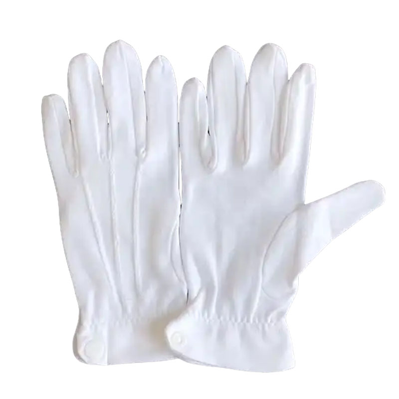 永满铁运 礼仪手套 三筋带扣 副高清大图