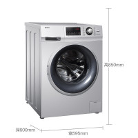 【下市清仓】Haier/海尔 EG10012BKX839SU1 10公斤大容量智能变频滚筒洗衣机