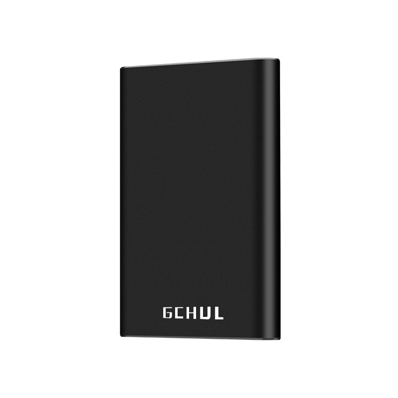杰储(GCHUL) T1000 1T Type-C3.1 2.5英寸 移动硬盘 (计价单位:个) 黑色高清大图