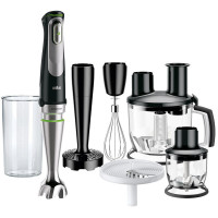 [欧洲进口]博朗(BRAUN) MQ9087X多功能进口料理机 婴儿辅食搅拌机 不锈钢材质 按键式 3-5人适用