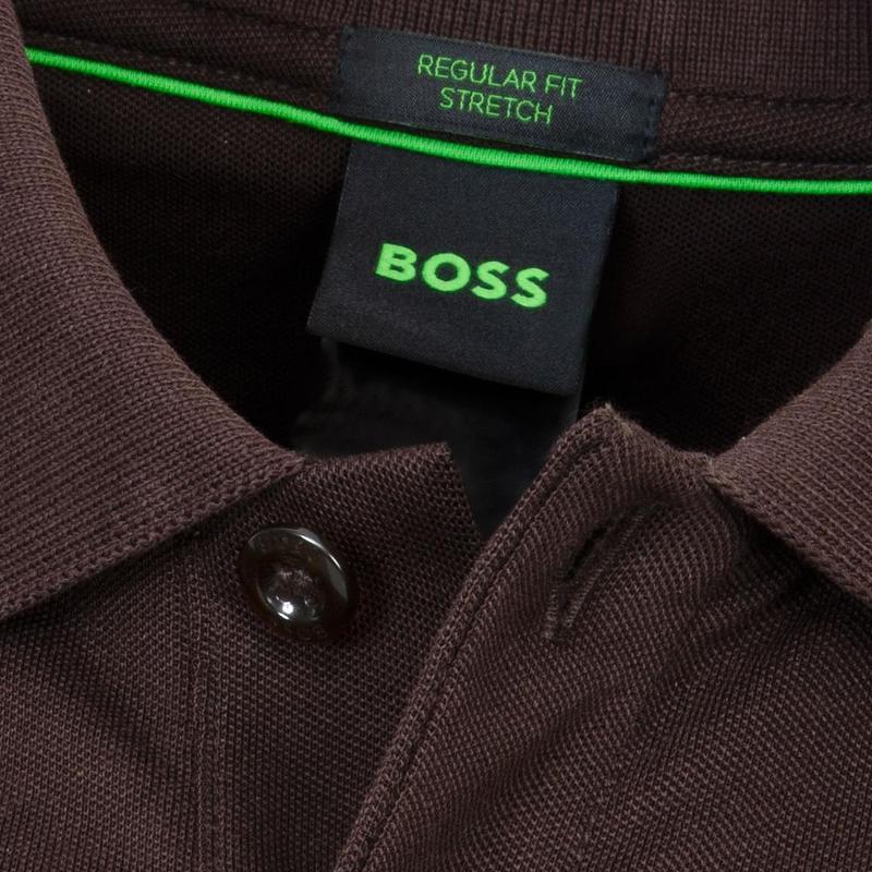 Hugo Boss GFORE男士高尔夫短袖POLO衫精致平针领舒适透气设计高清大图