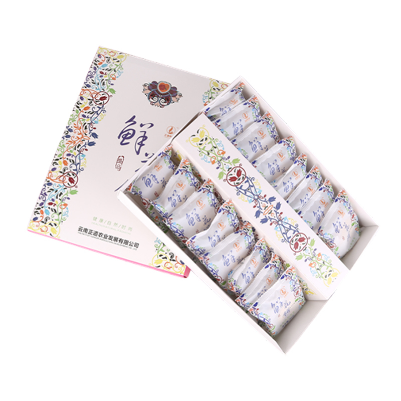 正道和丰(ZHENGDAO HEFENG) 玫瑰鲜花饼30g*24 繁华盛景ZDF-005