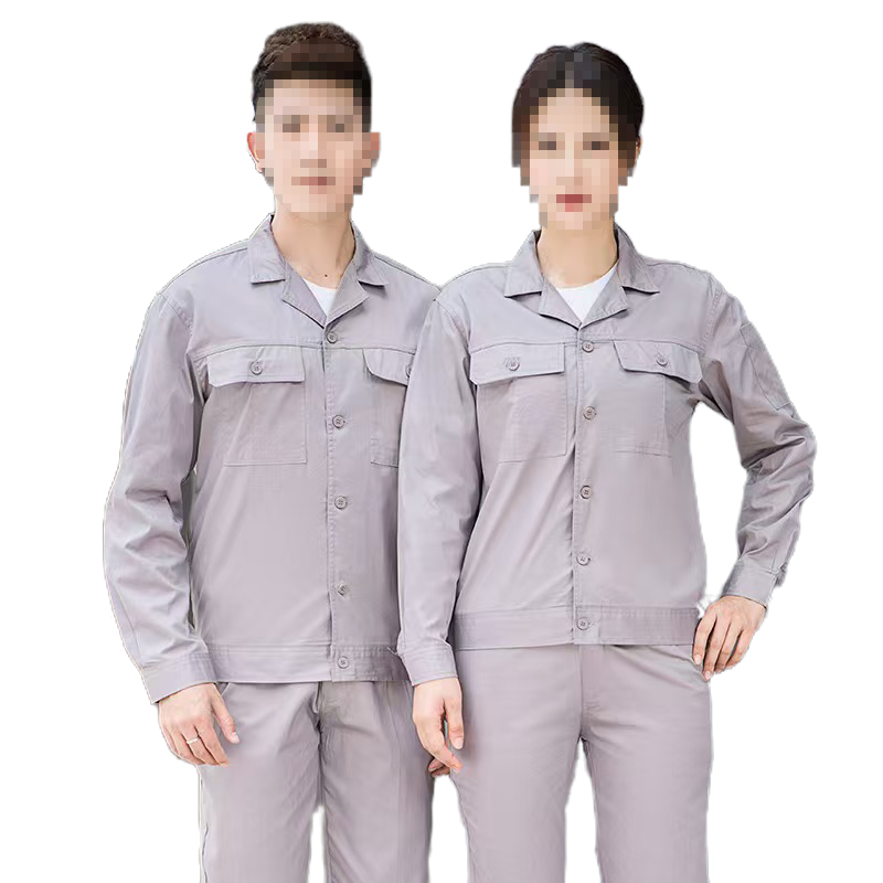 天富星 棉劳保服LOGO工作服 M0135 套高清大图