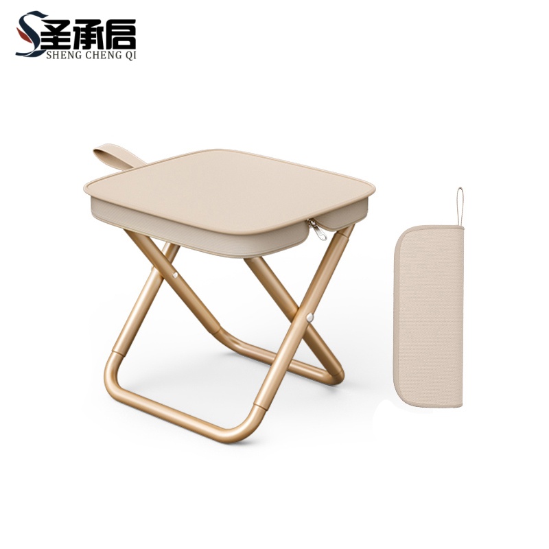 圣承启 手包凳 卡其 把高清大图